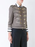 cropped military jacket
