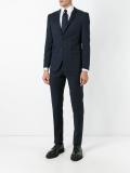 micro-embroidered two piece suit