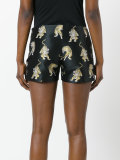 tiger print shorts