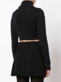 cropped turtleneck sweater