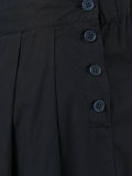 flared pleated trousers