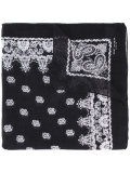 bandana print scarf