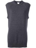 shirt tail knit vest
