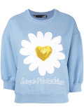 three-quarter sleeve sweatshirt 