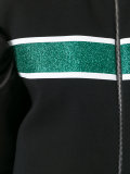 puff sleeve bomber jacket