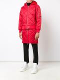 'Against' quilted bomber jacket