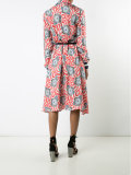 'Dufy' print shirt dress