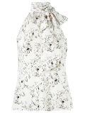 floral print blouse