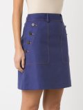high-waisted skirt