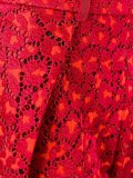 guipure lace cropped trousers