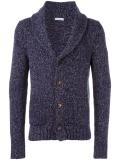 melange v neck cardigan