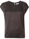 ruched design T-shirt