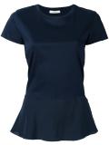ruffled hem T-shirt 