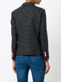 micro dot blazer