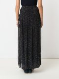 long silk skirt