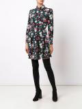 floral print shirt dress