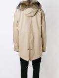 hooded coat