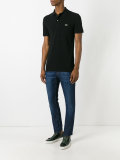 logo patch polo shirt