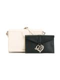 logo plaque crossbody bag