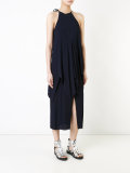 layered angle dress
