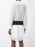 tuxedo shirt dress