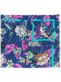 floral print scarf