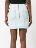 Gonna Frontali denim skirt