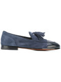 tasseled low-heel loafers