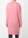 long V-neck cardigan