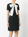 bow collar dress