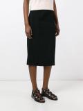 midi straight skirt 