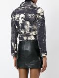 printed denim jacket 