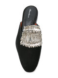 embellished mules