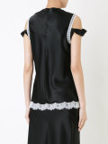 lace trim tank top
