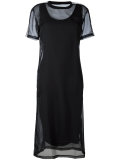 double layer logo dress 