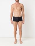 textured swimming trunks