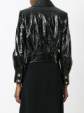 cracked leather jacket