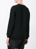 logo patch sweatshirt