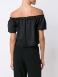 off shoulder cropped top