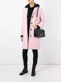 flap closure shoulder bag