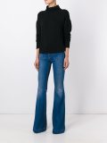 high neck loose-fit sweater