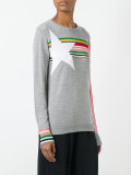 striped detail jumper