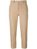 cropped tailored trousers