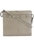grained crossbody bag