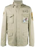multi patch jacket