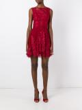 floral lace mini dress