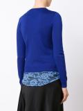 lace hem sweater 