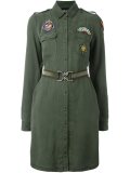 patched military dress