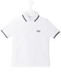 embroidered logo polo shirt 
