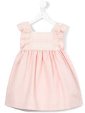 ruffled details dress